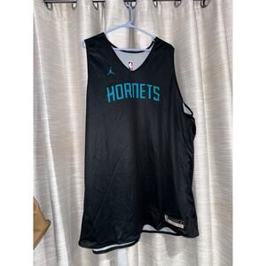 NIke Jordan Charlotte Hornets reversible practice jersey size 3xl tall - NEW